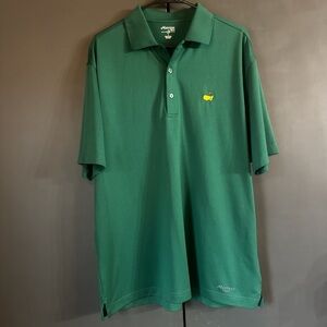 Masters Green Polo Tech Shirt